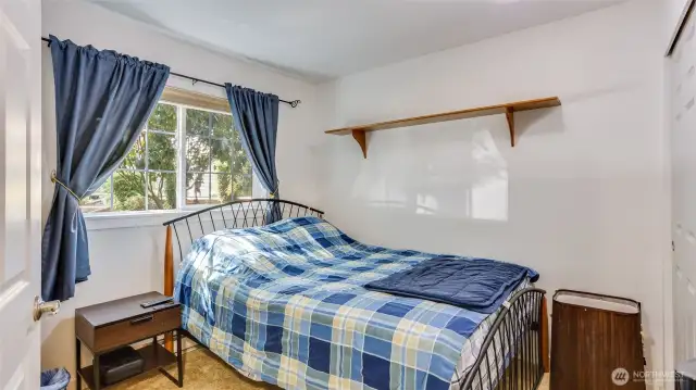The 2nd of the 3 bedrooms in the home.