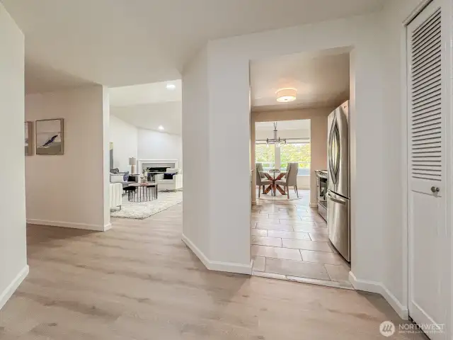 Bright Spacious Entry way