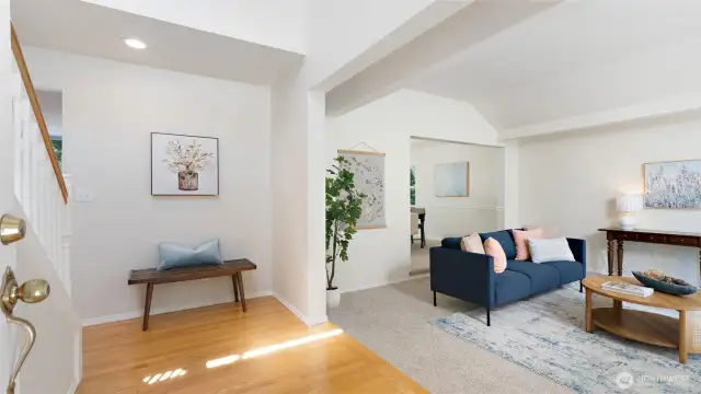 Step inside to gleaming hardwood floors and rich architectural details that catch your eye at every turn.