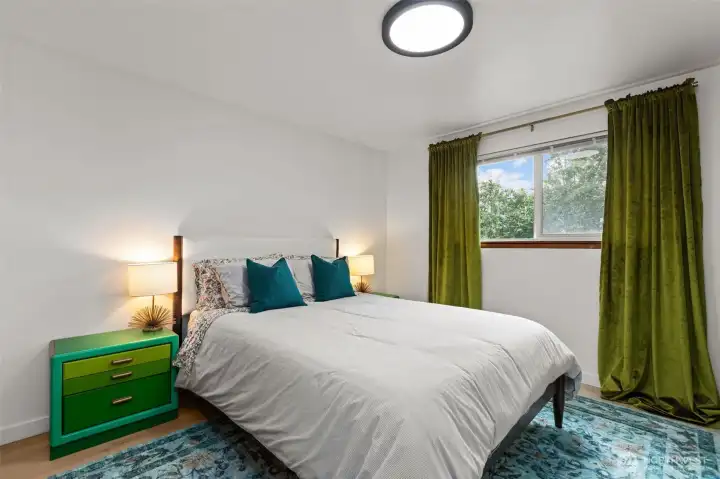 Guest bedroom on main level