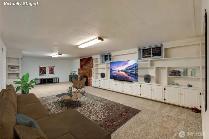 For the last several years, the lower level has served as a fully functional ADU with its own private entrance, two bedrooms, one bath, a spacious living area, full kitchen, and even a storage room.
