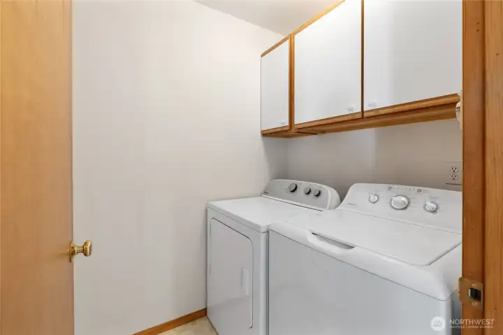 Laundry on main floor