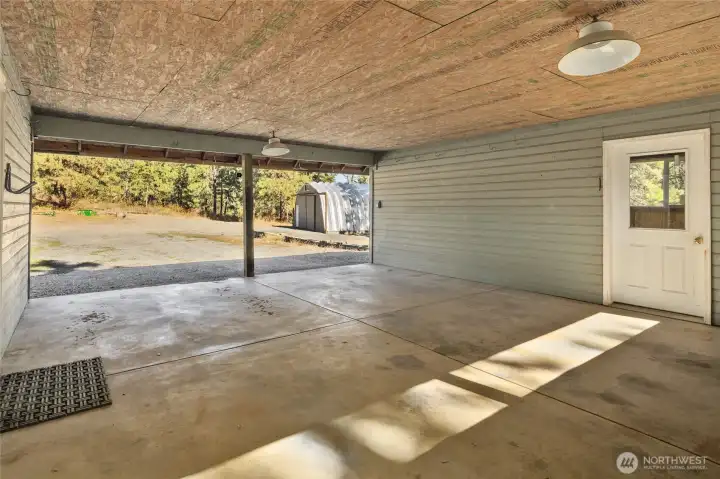 2 car carport.