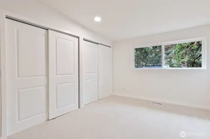 Main floor Primary Bedroom with bath