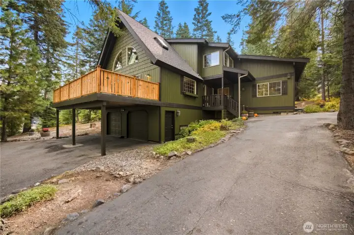 Front view of home from driveway