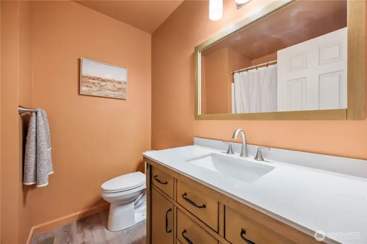 Full guest bathroom