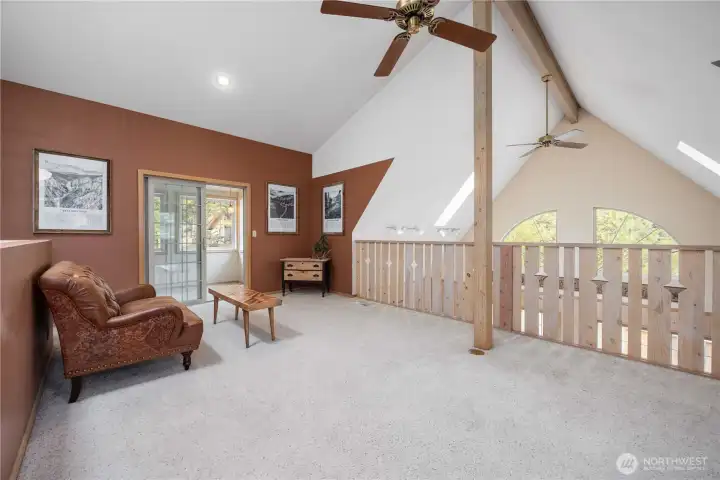 View 2 of loft/rec-room