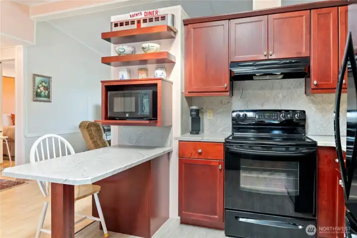 Functionable, clean and bright.