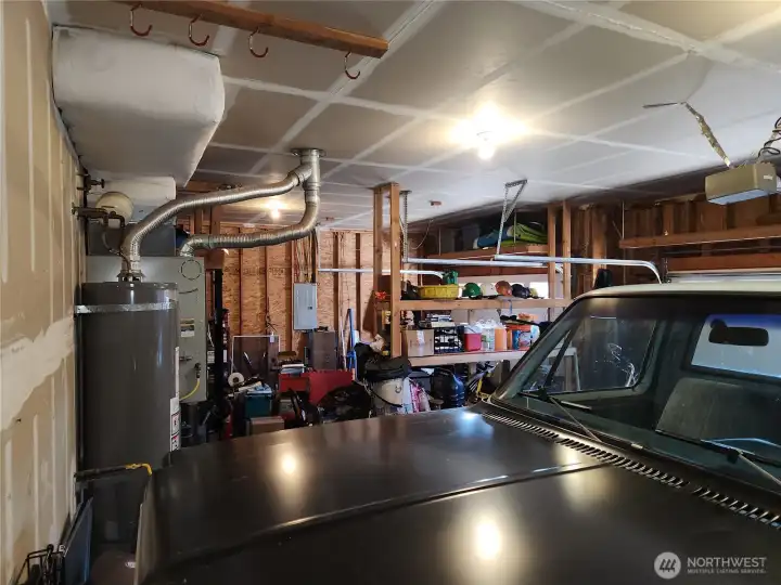 Plenty of room in this 3 car garage