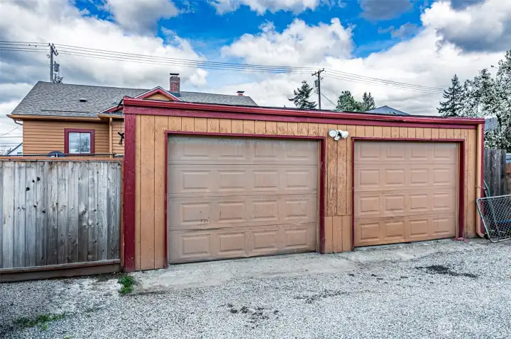2 car Garage