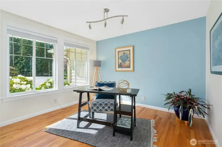 That quiet corner room? It's already imagining itself as your home office, reading room, or creative space