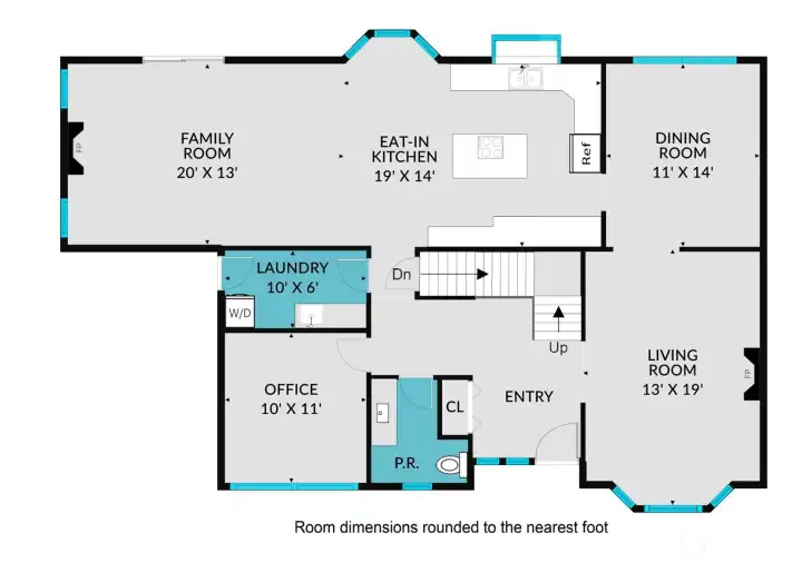 First Floor Floorplan