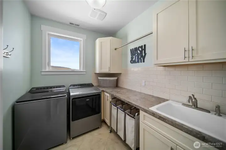 Laundry/Utility room with sink (downstairs)