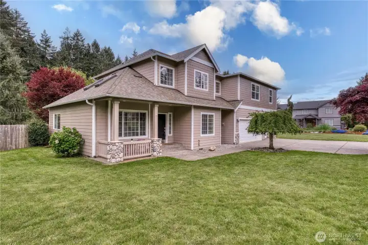 Welcome home to Cedrona Estates a small gated community on Fox Island.