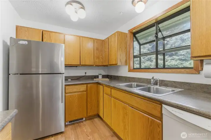 Picture   Window at kitchen sink