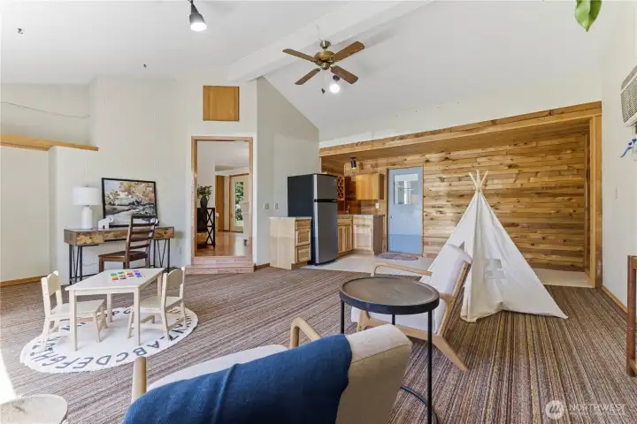 Kitchenette in Family Room