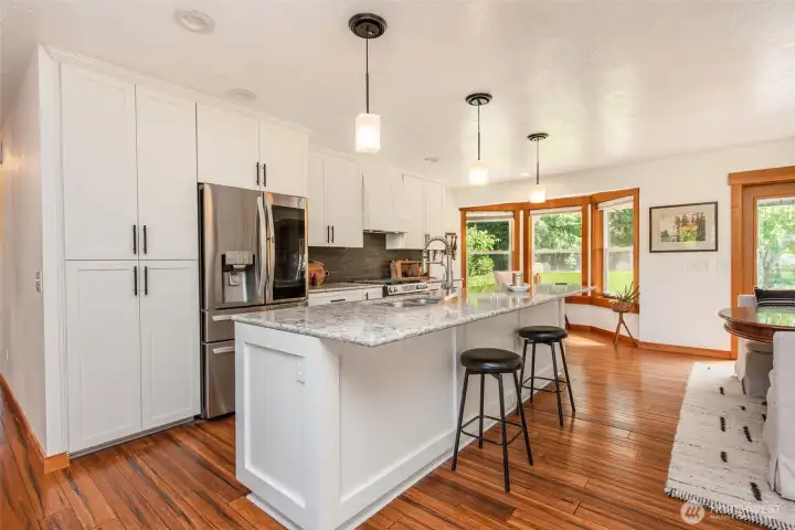 remodeled kitchen