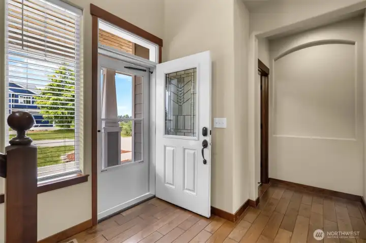 No need for keys for your front door with keyless entry