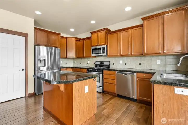 Plenty of storage with your own pantry for all your favorite snack snacks