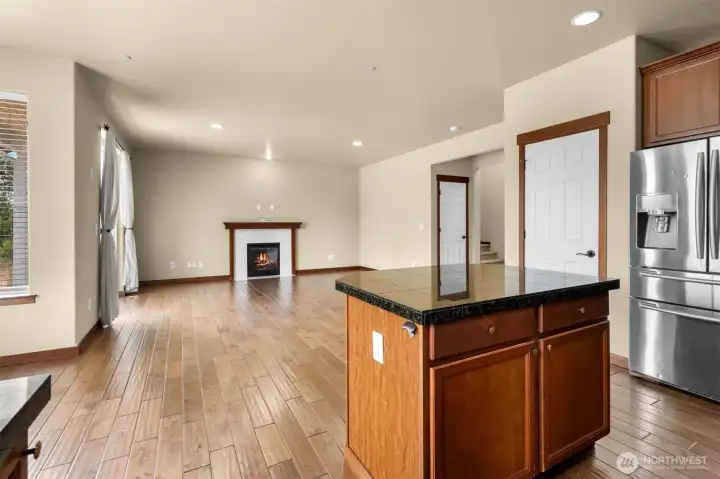 Recessed, lighting throughout the downstairs
