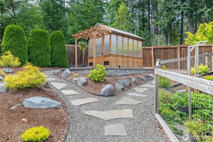 Enjoy the greenhouse year round
