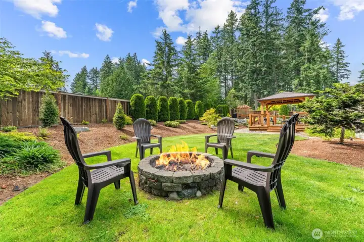 Enjoy evenings by the fire