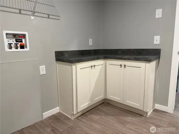 Large utility room.