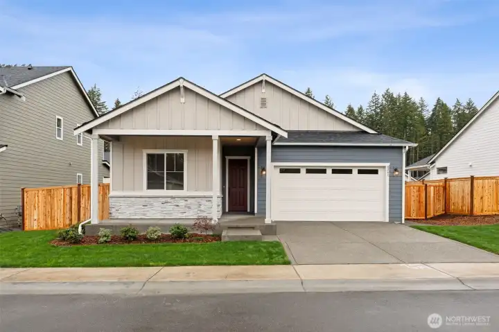 Photo not of actual home