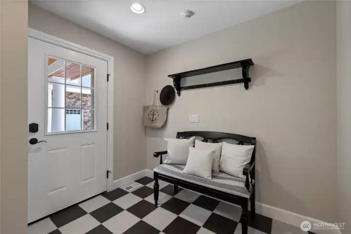Side entrance to main home.