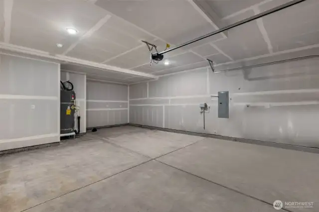 2 Car Garage w/ Shop space