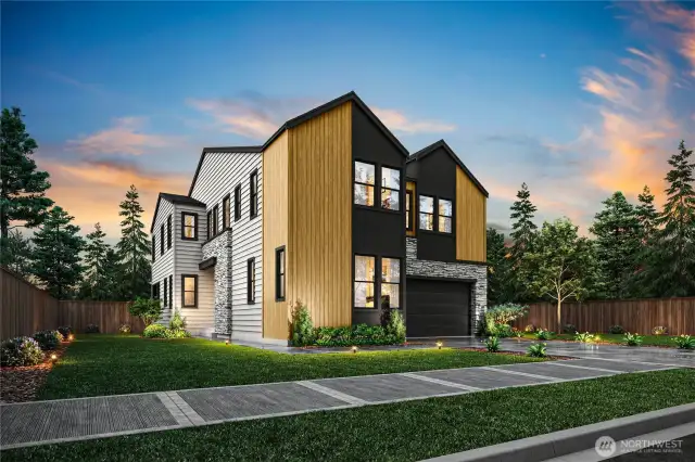 Exterior Rendering - For marketing purposes only. Features/colors may vary