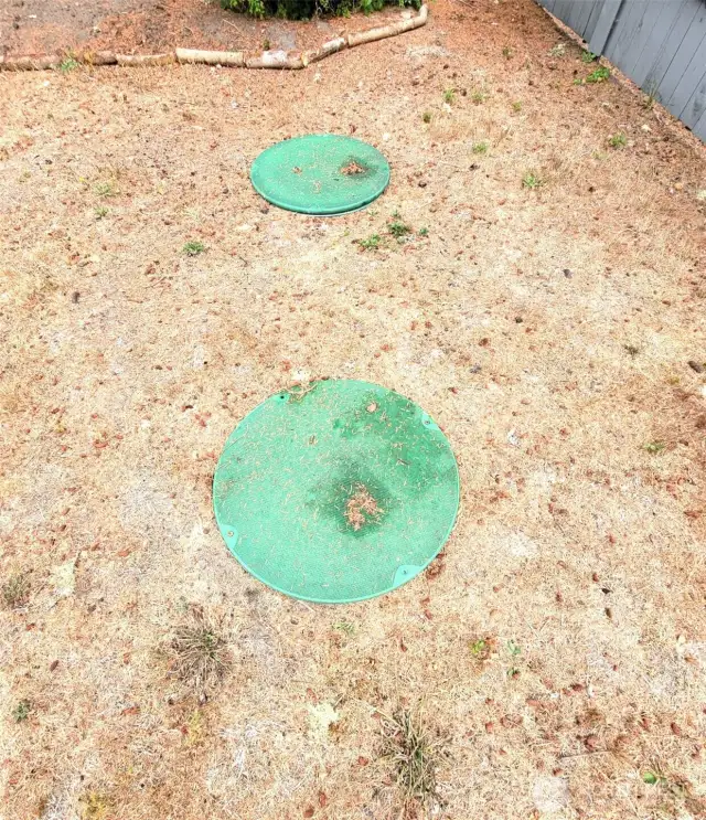 2 Bedroom septic system in place.