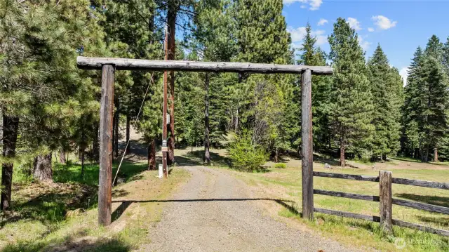 Located off a side road of Wagon Wheel, maintained year 'round!