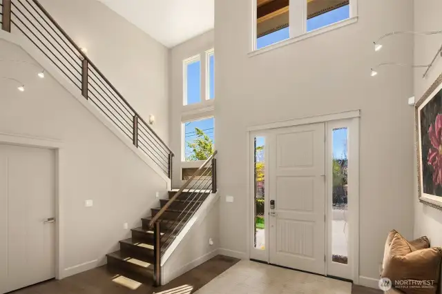 Upstairs, discover generously sized bedrooms, each designed for comfort and tranquility.