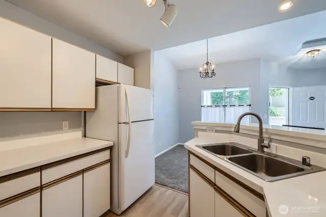 Stainless Double Sink - and New Faucet