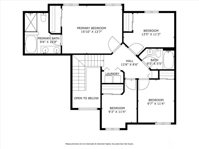 2nd Level Layout. New A/C