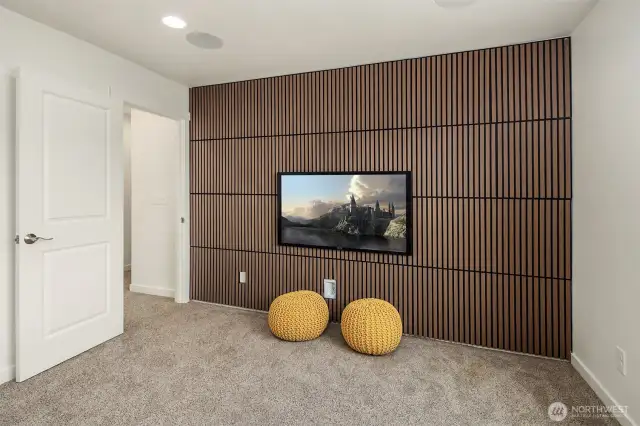 wood panel wall in bonus