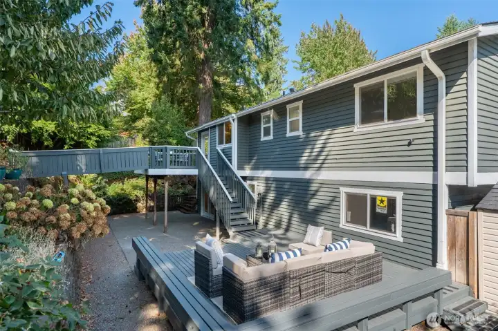 Enjoy sunsets and entertaining in the privacy of your own backyard.