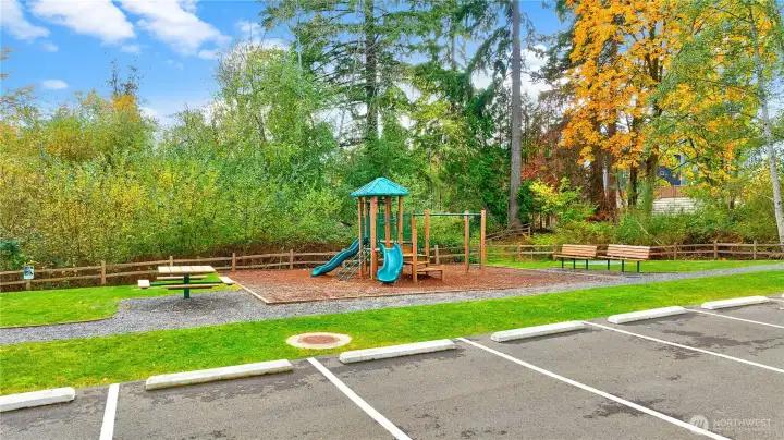 Community area with plenty of guest parking.