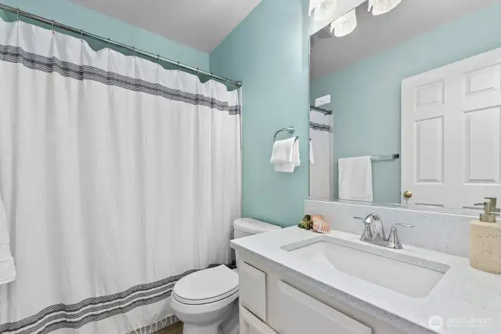 Second full bathroom on the second floor.