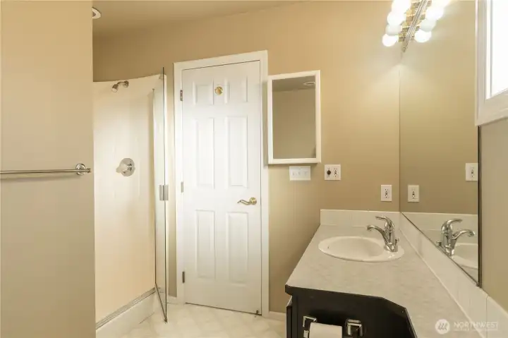 Primary Bath with Shower and Soaking tub