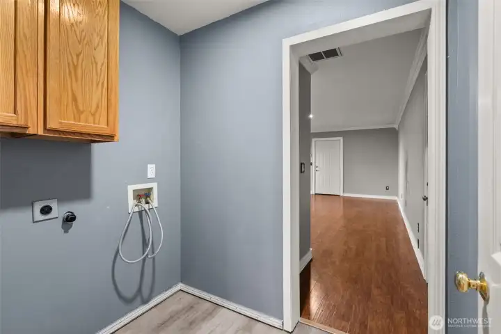 laundry room area