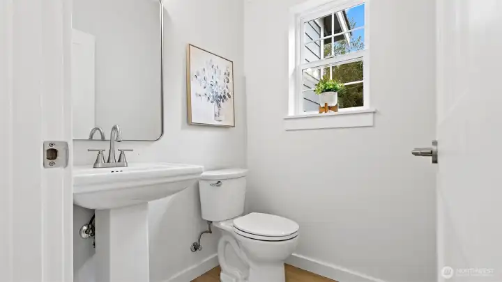 Powder room bath main level