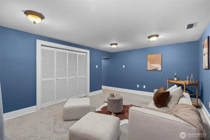 Downstairs Living Space