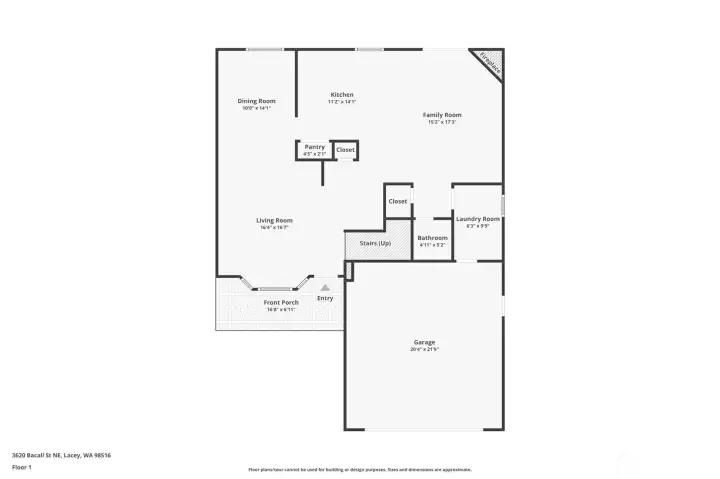 Functional open layout.