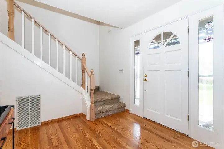 Foyer with stairs to 2nd floor