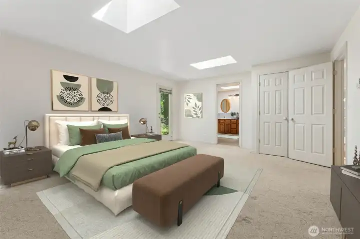 Primary Bedroom w/ en-suite