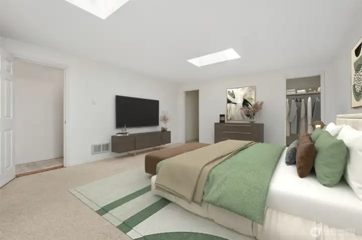 Primary Bedroom  w/ en-suite