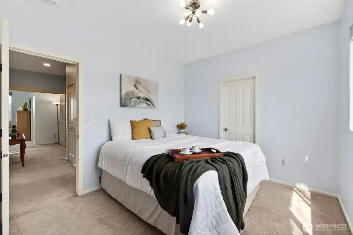 Bedroom on upper floor