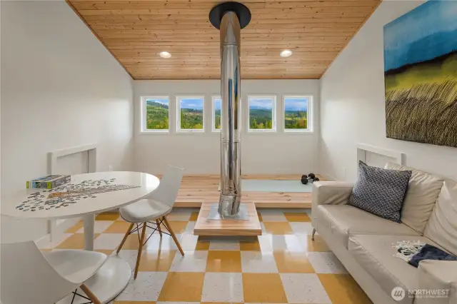 Wonderful space for just about anything that involves taking in the view & relaxing.